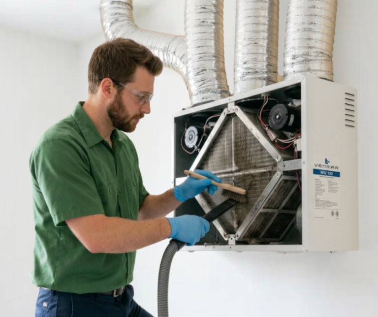 Améliorer l’air intérieur grâce au nettoyage de l’échangeur d’air